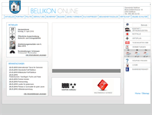 Tablet Screenshot of bellikon.ch